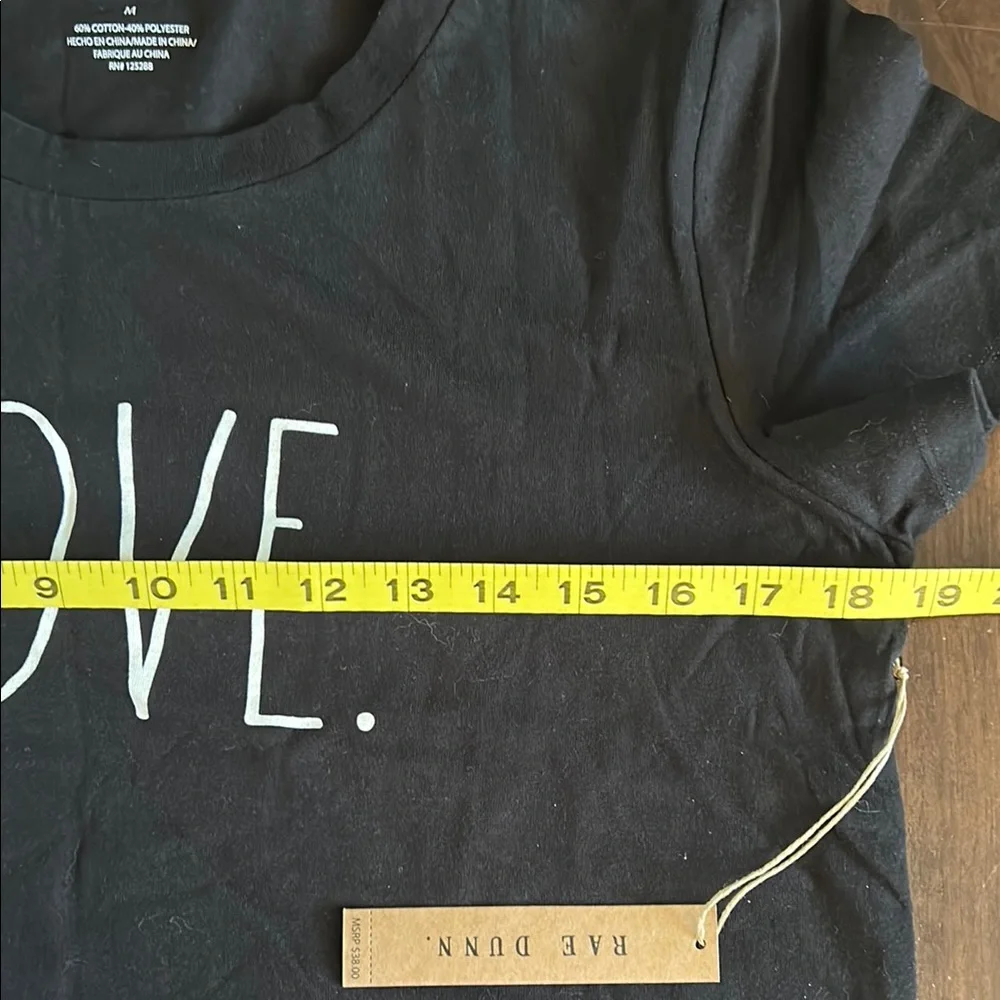 Rae Dunn Black 'Love' Women's Top - Picture 3 of 6